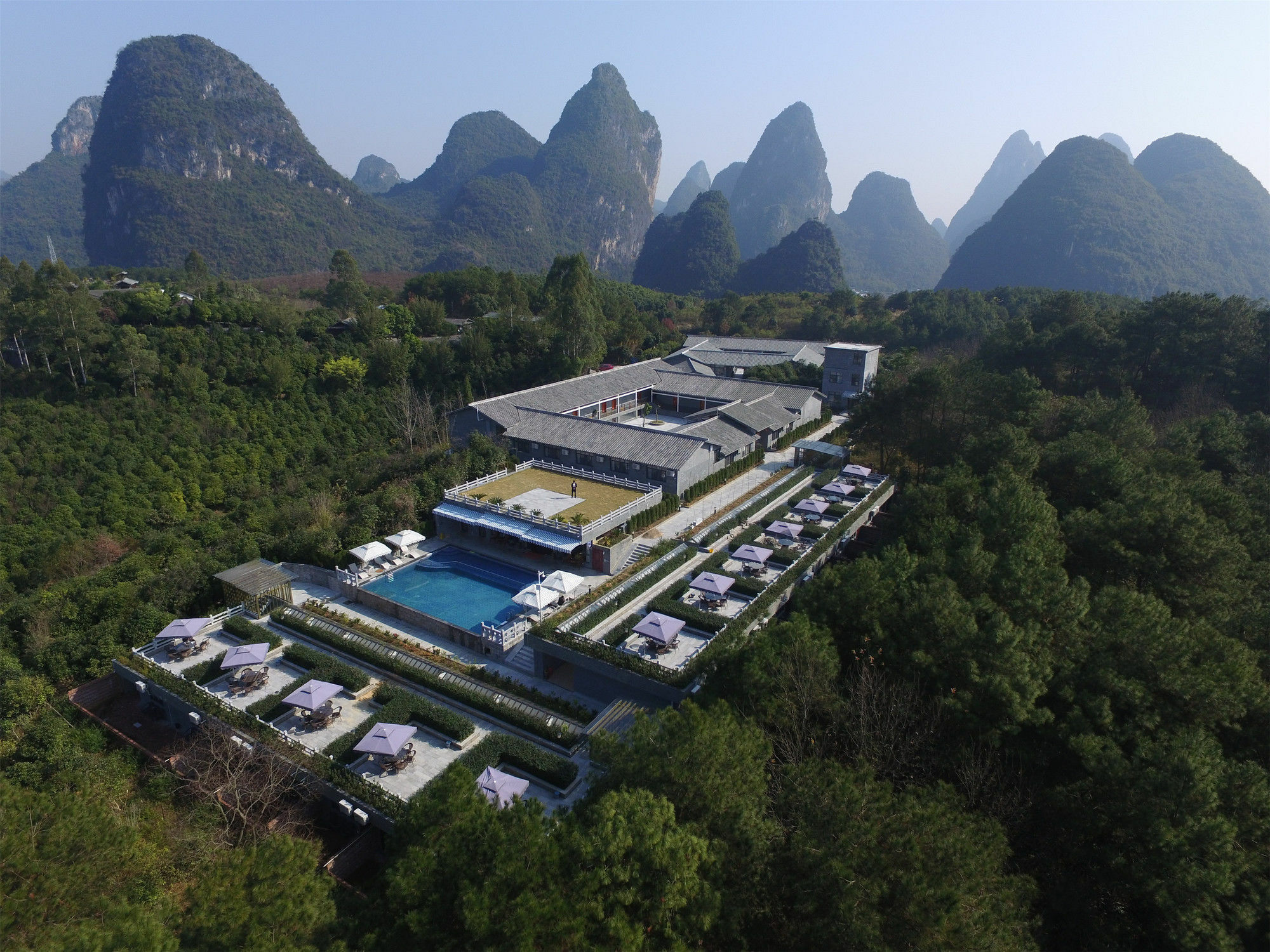 Yangshuo Mountain Top Retreat Экстерьер фото