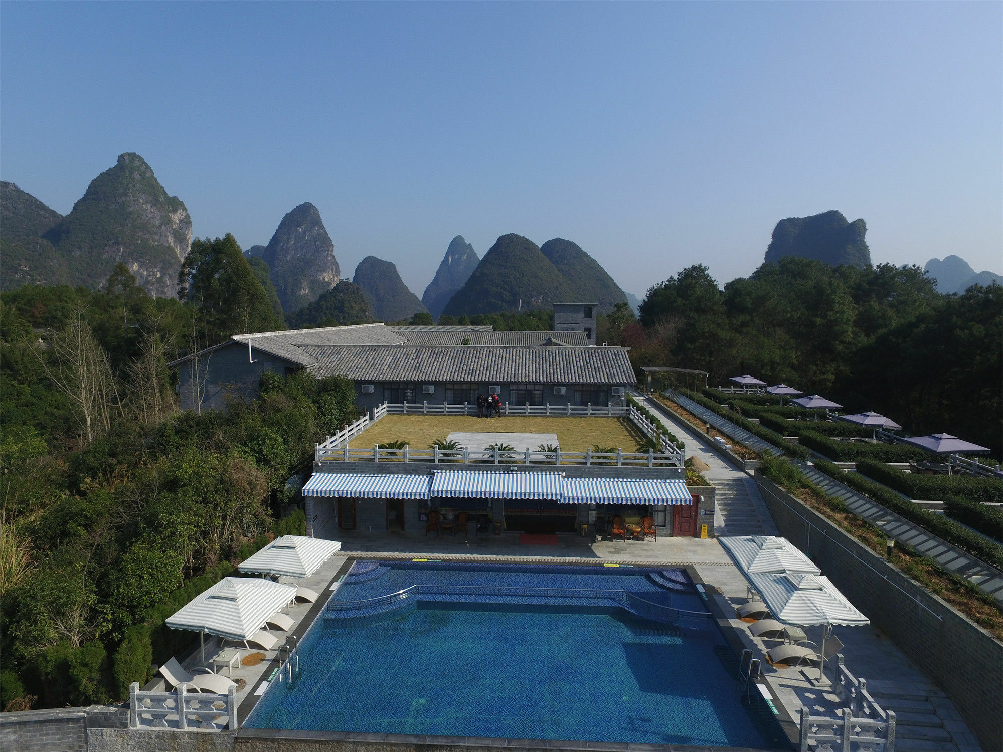 Yangshuo Mountain Top Retreat Экстерьер фото